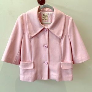 Pink Tulle Cape Coat 💗